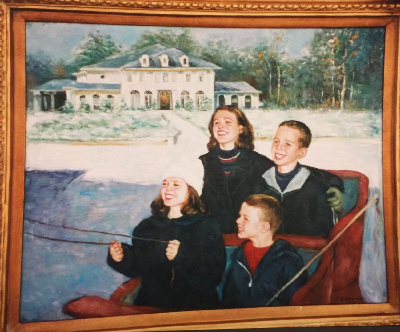 Custom painting after example